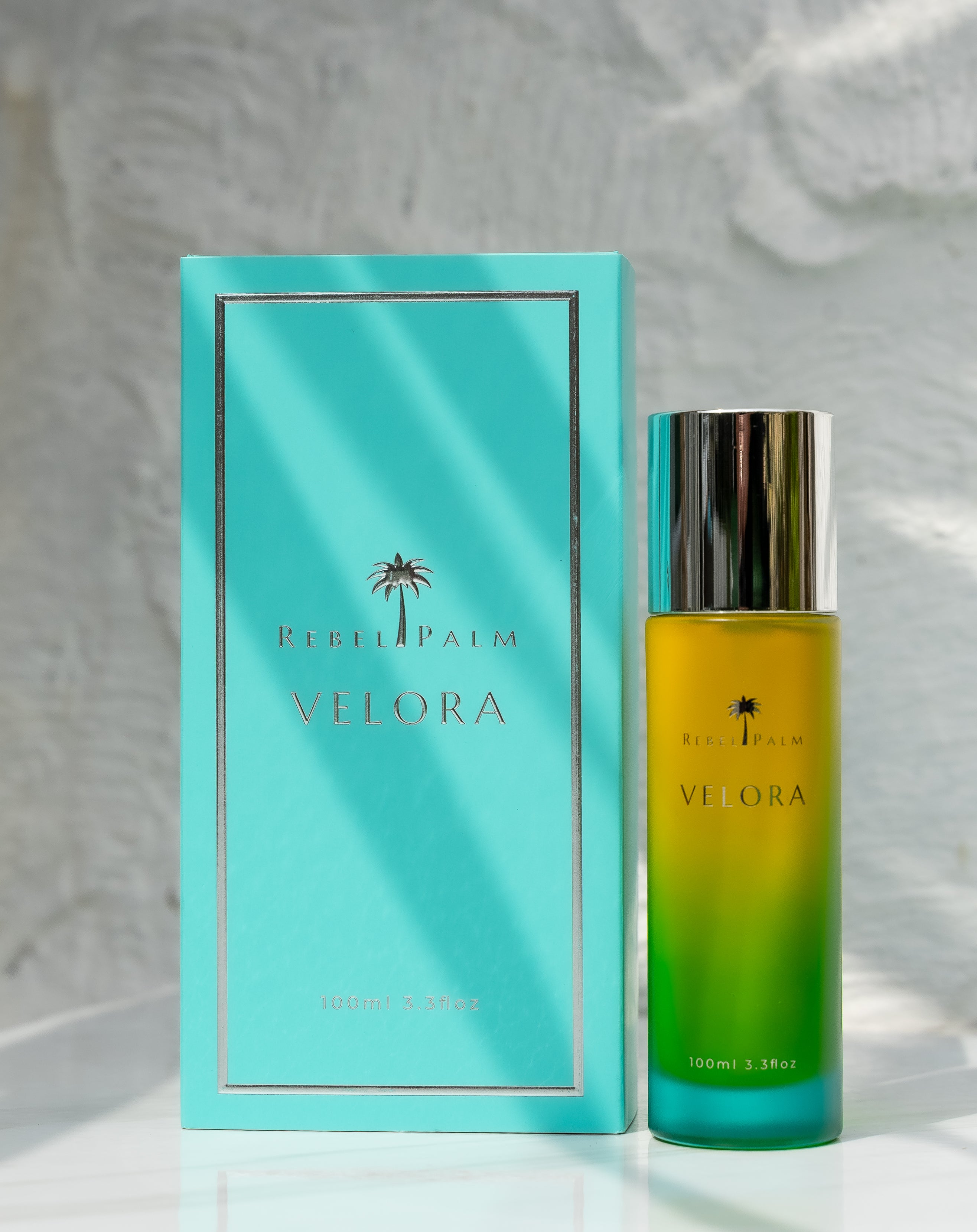 Packaging Velora Rebel Palm UK