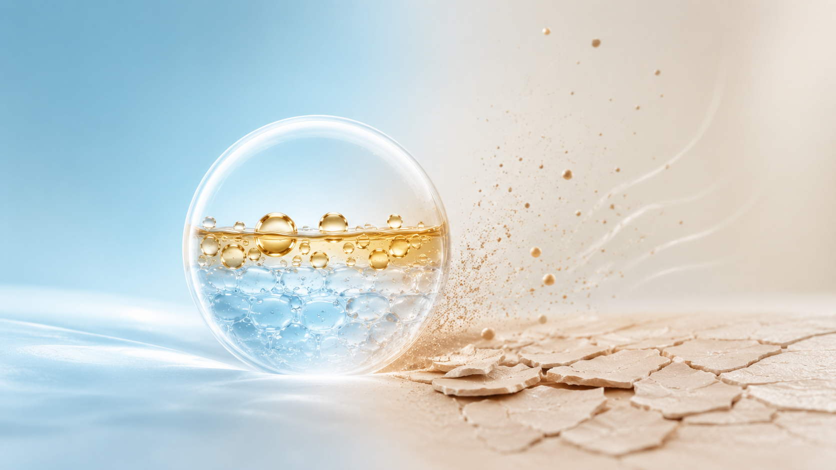 What damages the skin barrier?